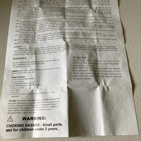 Vintage Wooden Combination Game Set Checkers Chess Backgammon Cribbage Dice - Picture 6 of 9